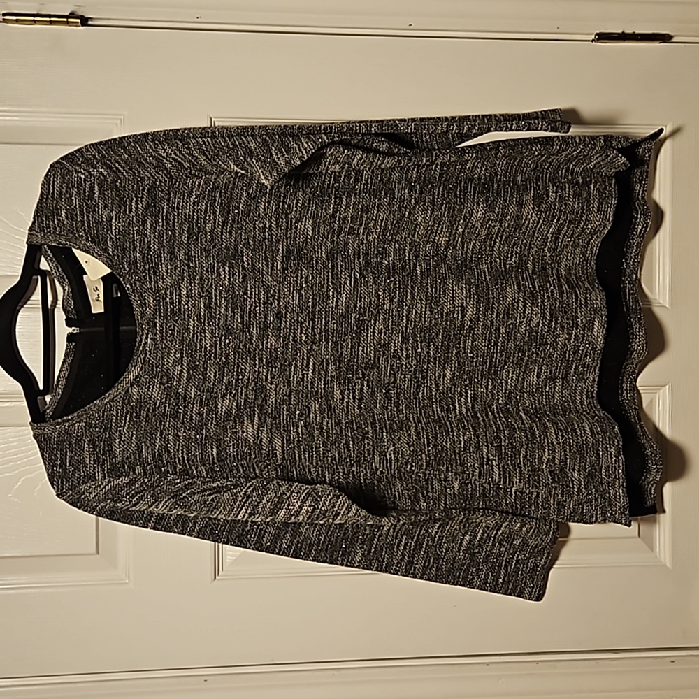 Per Se Sparkly Metallic Tunic